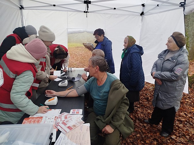 В рамках проекта «Добро в село» медики провели прием в Заволжском районе фото 3