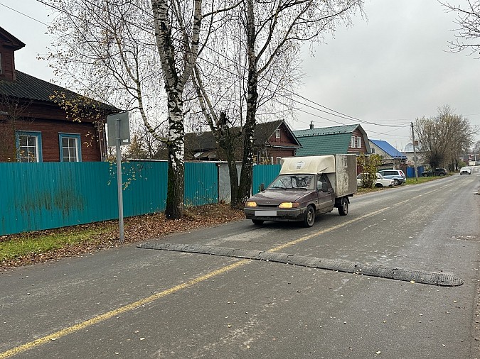 На улице Текстильной появились дополнительные искусственные неровности фото 2