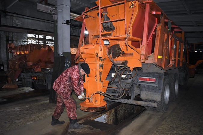 Зимой на улицах Кинешмы будет работать более 40 единиц коммунальной техники фото 3