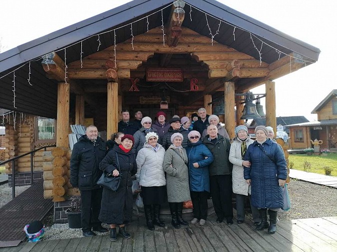 Паломники из общества слепых Кинешмы посетили святые места Заволжского района фото 5