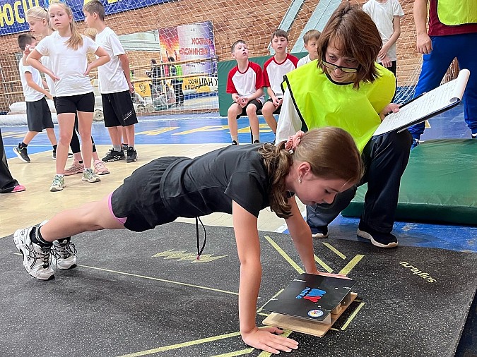 Кинешемские школьники сдали нормы ГТО фото 8