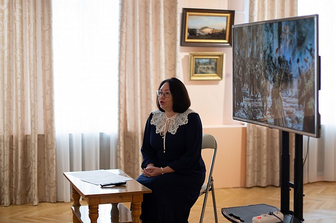 На заседании Кинешемского краеведческого лектория рассказали о художнике Петре Кривоногове фото 2