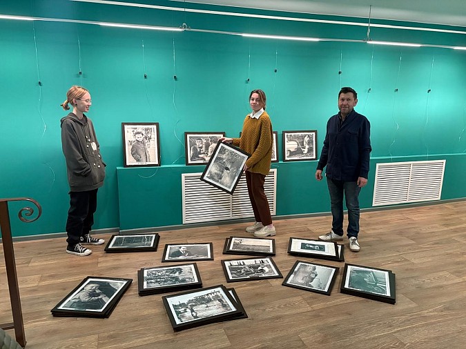 Подготовка выставки