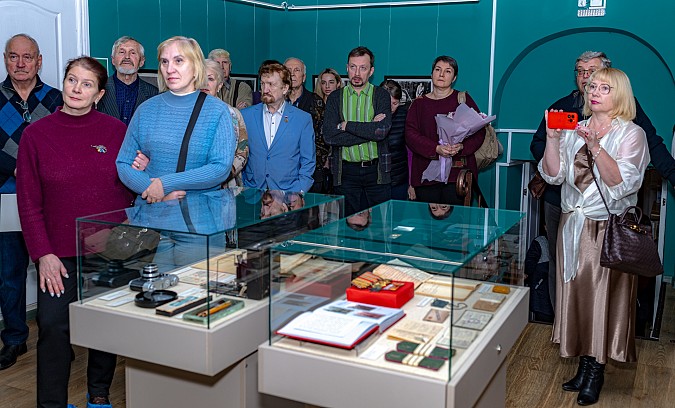 В Кинешме открылась выставка «Война и мир танкиста Баранова. Воспоминания. Фотографии» фото 7