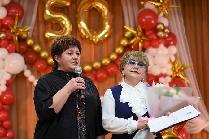 Школа №18 им. Маршала А.М. Василевского отметила золотой юбилей фото 53