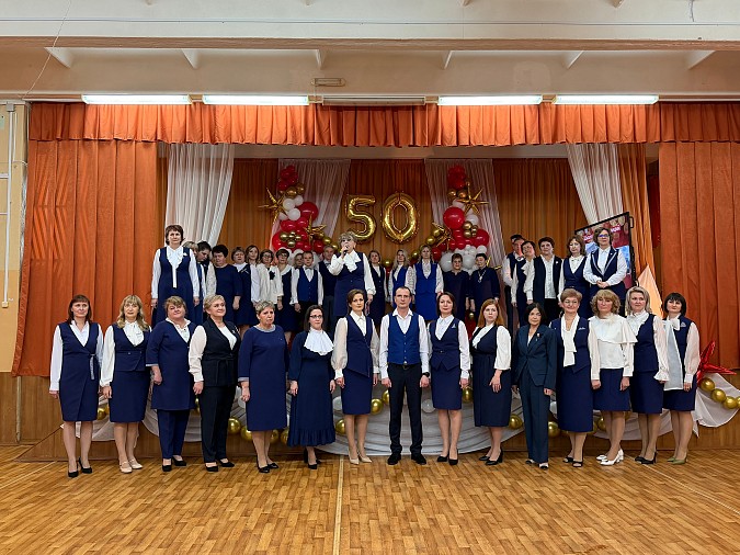 Школа №18 им. Маршала А.М. Василевского отметила золотой юбилей фото 21