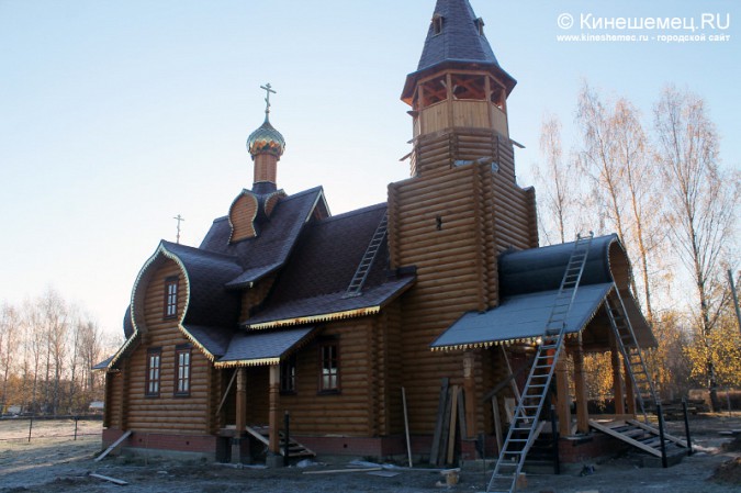 В Кинешме достраивают православный храм фото 2