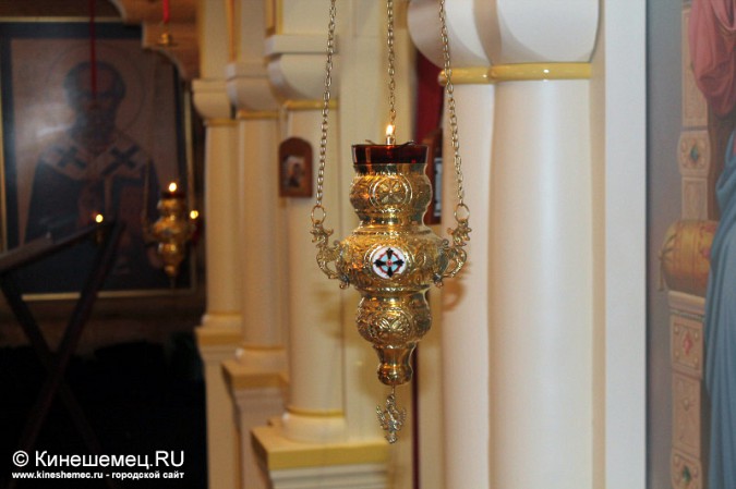 В Кинешме освятили новый православный храм фото 13