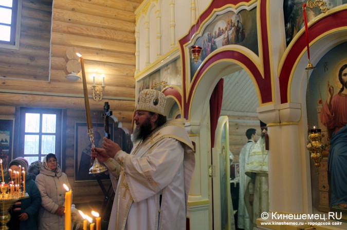 В Кинешме освятили новый православный храм фото 19