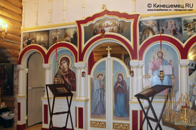 В Кинешме освятили новый православный храм фото 3
