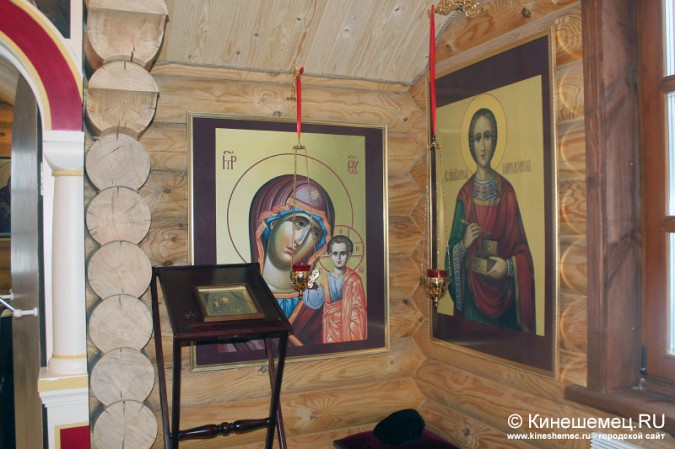 В Кинешме освятили новый православный храм фото 14