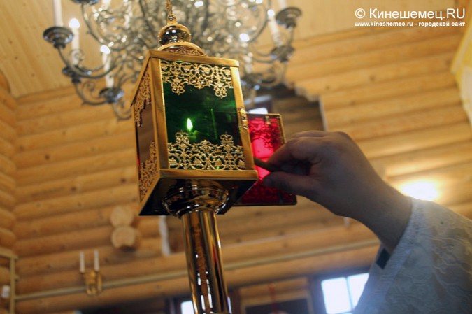 В Кинешме освятили новый православный храм фото 12