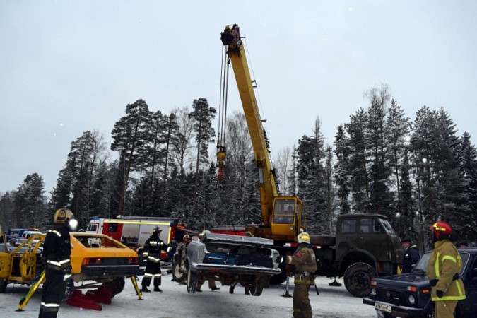 Страшное ДТП смоделировало МЧС в Ивановской области фото 6