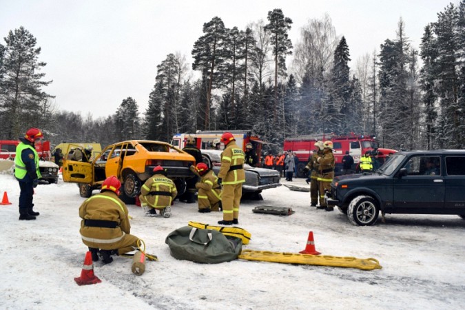 Страшное ДТП смоделировало МЧС в Ивановской области фото 10