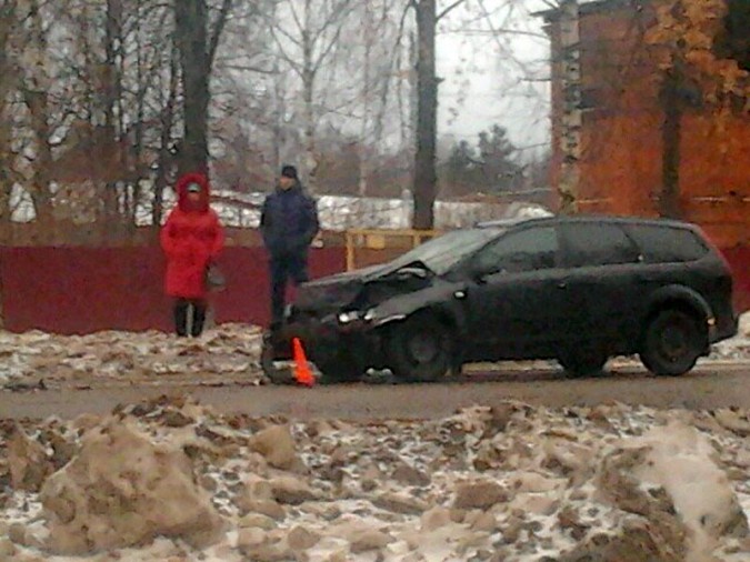 Четыре «легковушки» столкнулись в Кинешме фото 4
