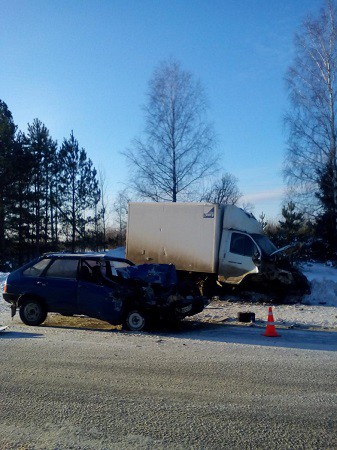 В Ивановской области столкнулись «Девятка» и «Газель» фото 3