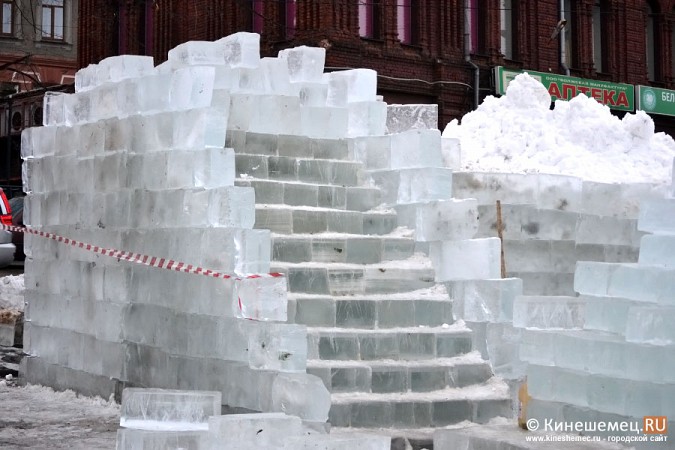 Центр Кинешмы, возможно, украсит ледовый городок фото 3