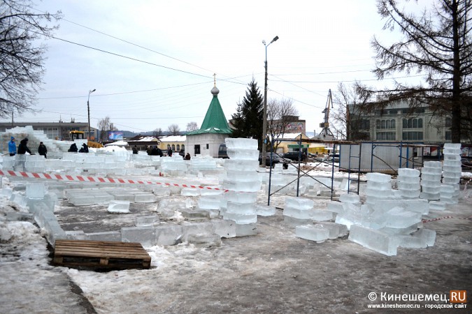 Центр Кинешмы, возможно, украсит ледовый городок фото 4