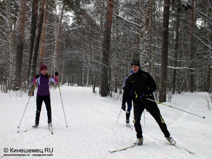 Лыжники Кинешмы радуются обильным снегопадам фото 5