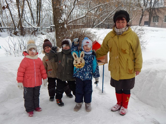 В кинешемском детском саду подкармливают пернатых фото 4