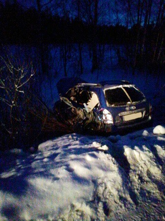В Ивановской области опрокинулся автомобиль фото 2