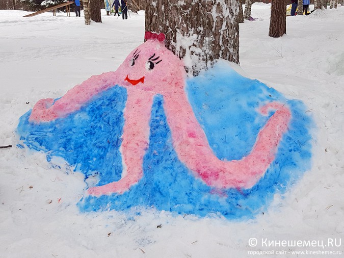 В Кинешме прошёл конкурс снежных фигур фото 19