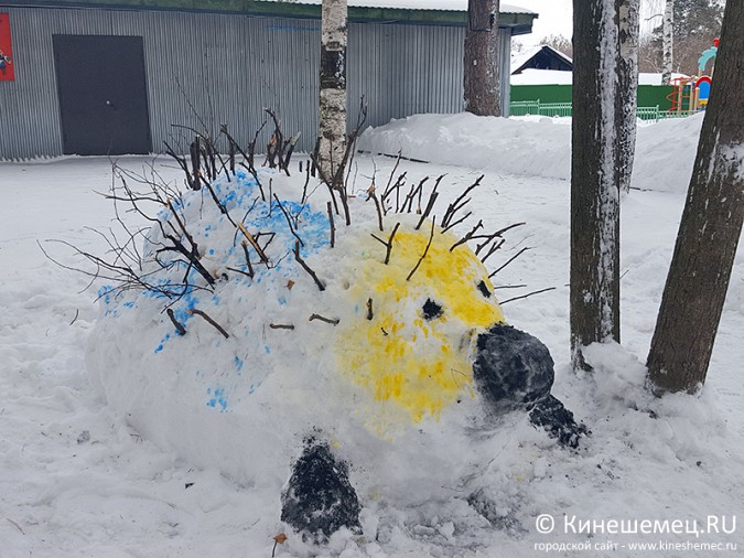 В Кинешме прошёл конкурс снежных фигур фото 21