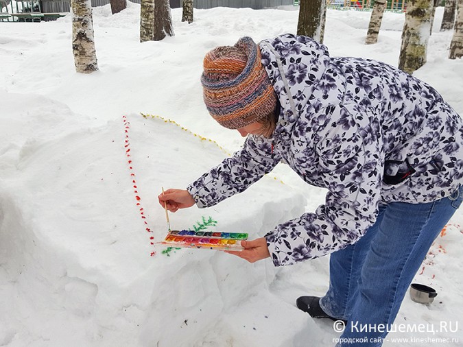 В Кинешме прошёл конкурс снежных фигур фото 4