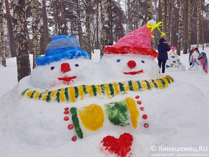 В Кинешме прошёл конкурс снежных фигур фото 26