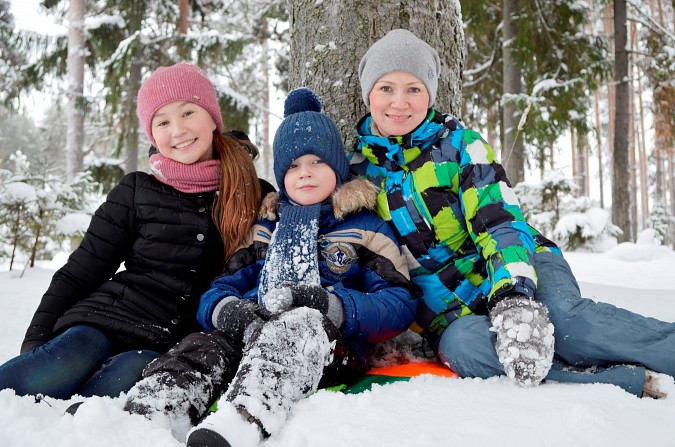 1 место — семья Васильевых.