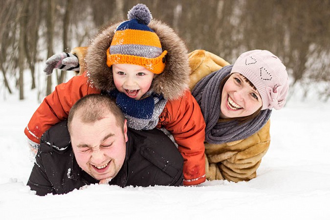 2 место — семья Колесниковых.