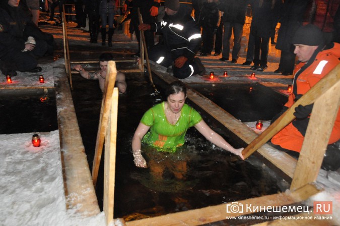 В Кинешме состоялись крещенские купания фото 38