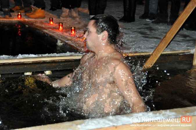 В Кинешме состоялись крещенские купания фото 25