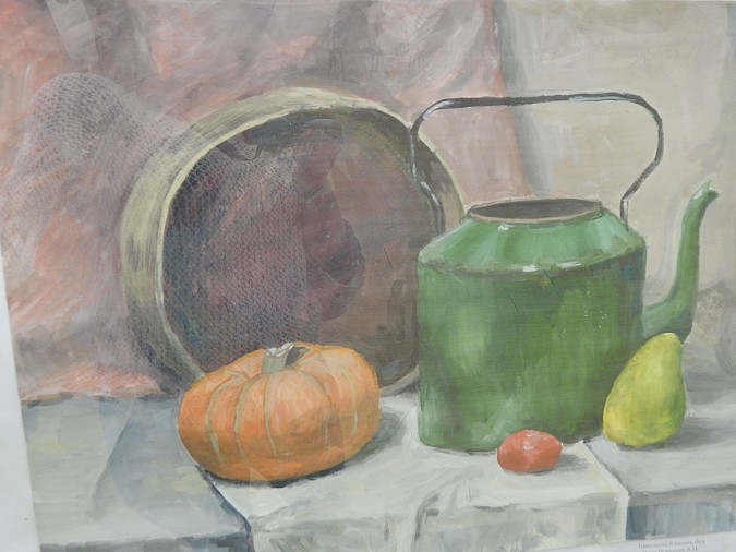 В художественной школе открылась выставка работ отличников фото 7