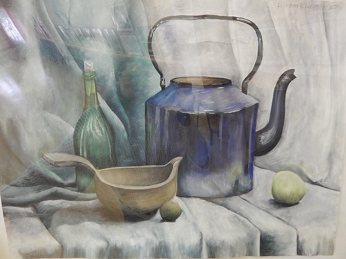 В художественной школе открылась выставка работ отличников фото 8