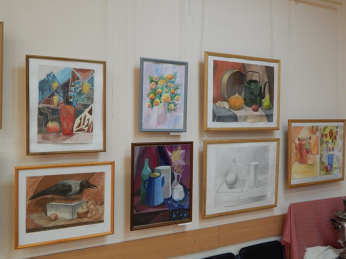 В художественной школе открылась выставка работ отличников фото 6