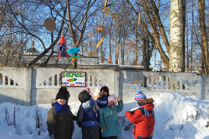 В кинешемском детском саду открыта «Птичья столовая» фото 2