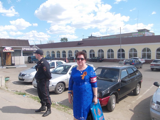 Командир народной дружины Людмила Бурова