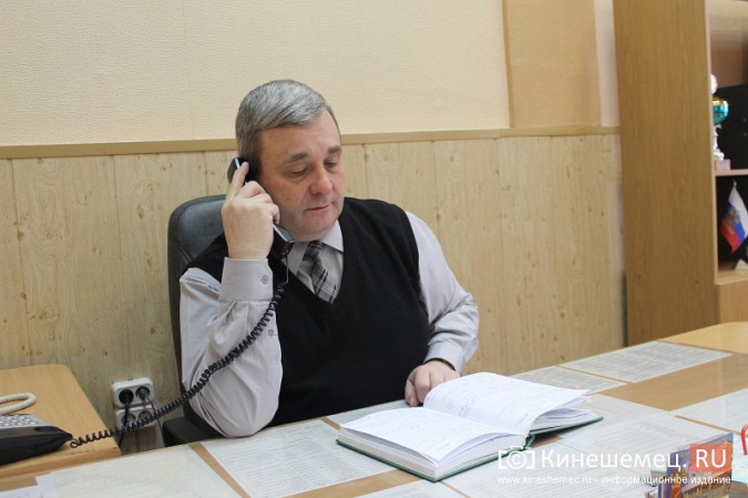 Начальник отдела военного комиссариата Ивановской области по городу Кинешме и Кинешемскому району Николай Павлович Казаков.