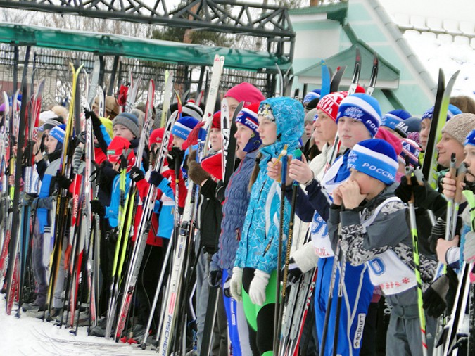 Школьники в Кинешме соревновались в лыжной гонке фото 4