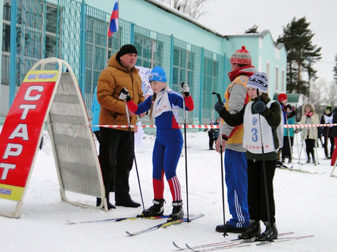 Школьники в Кинешме соревновались в лыжной гонке фото 2