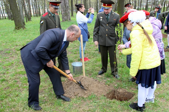 Сотрудники Росгвардии Ивановской области посадили сирень Победы фото 4