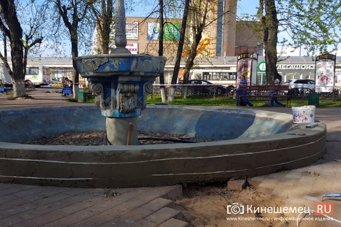 На Волжском бульваре в Кинешме запустили фонтан фото 4