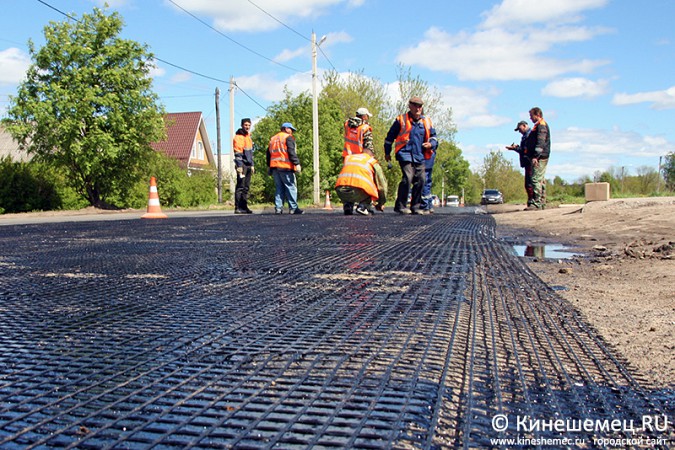 При ремонте дорог Кинешмы применяют новые технологии фото 2