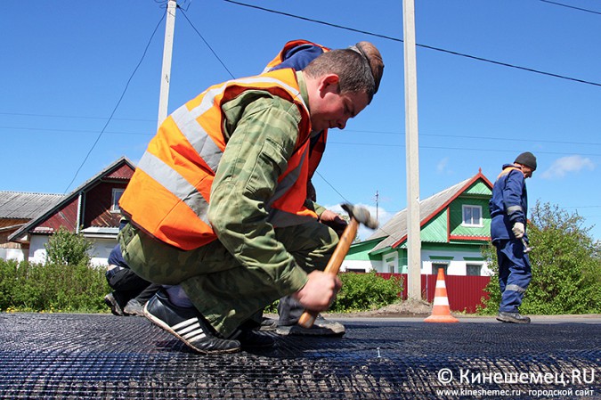 При ремонте дорог Кинешмы применяют новые технологии фото 11