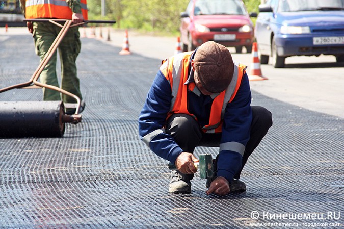 При ремонте дорог Кинешмы применяют новые технологии фото 9