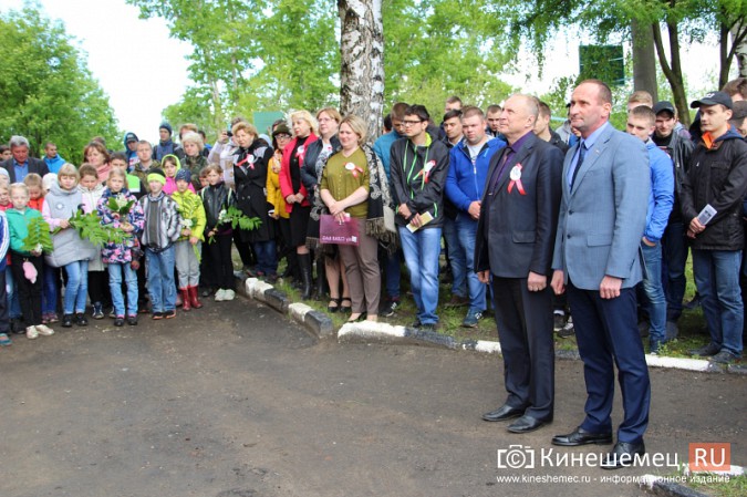 В Кинешме торжественно открыли памятник Пушкину фото 4