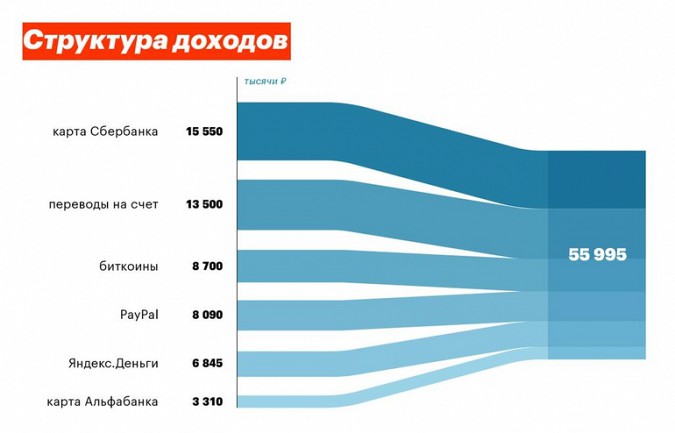 Навальный отчитался об использовании пожертвований фото 3