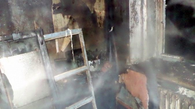 В многоквартирном доме в Кинешме горела квартира фото 3