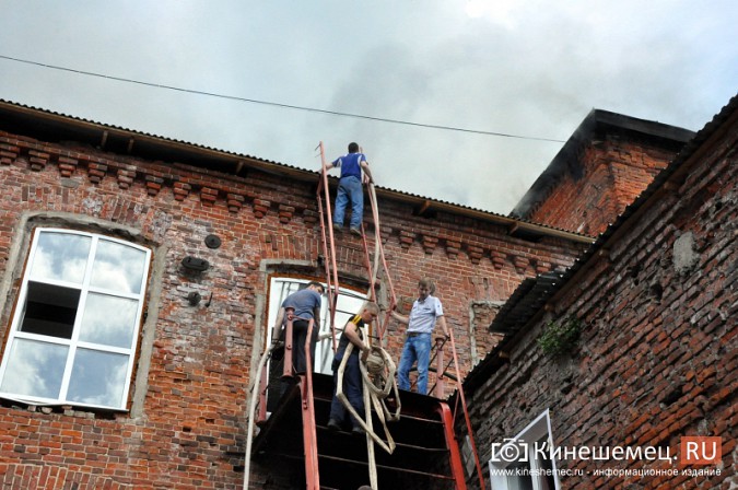 Пожар на хлопчатобумажном комбинате "Навтекс" в Ивановской области ликвидирован фото 10